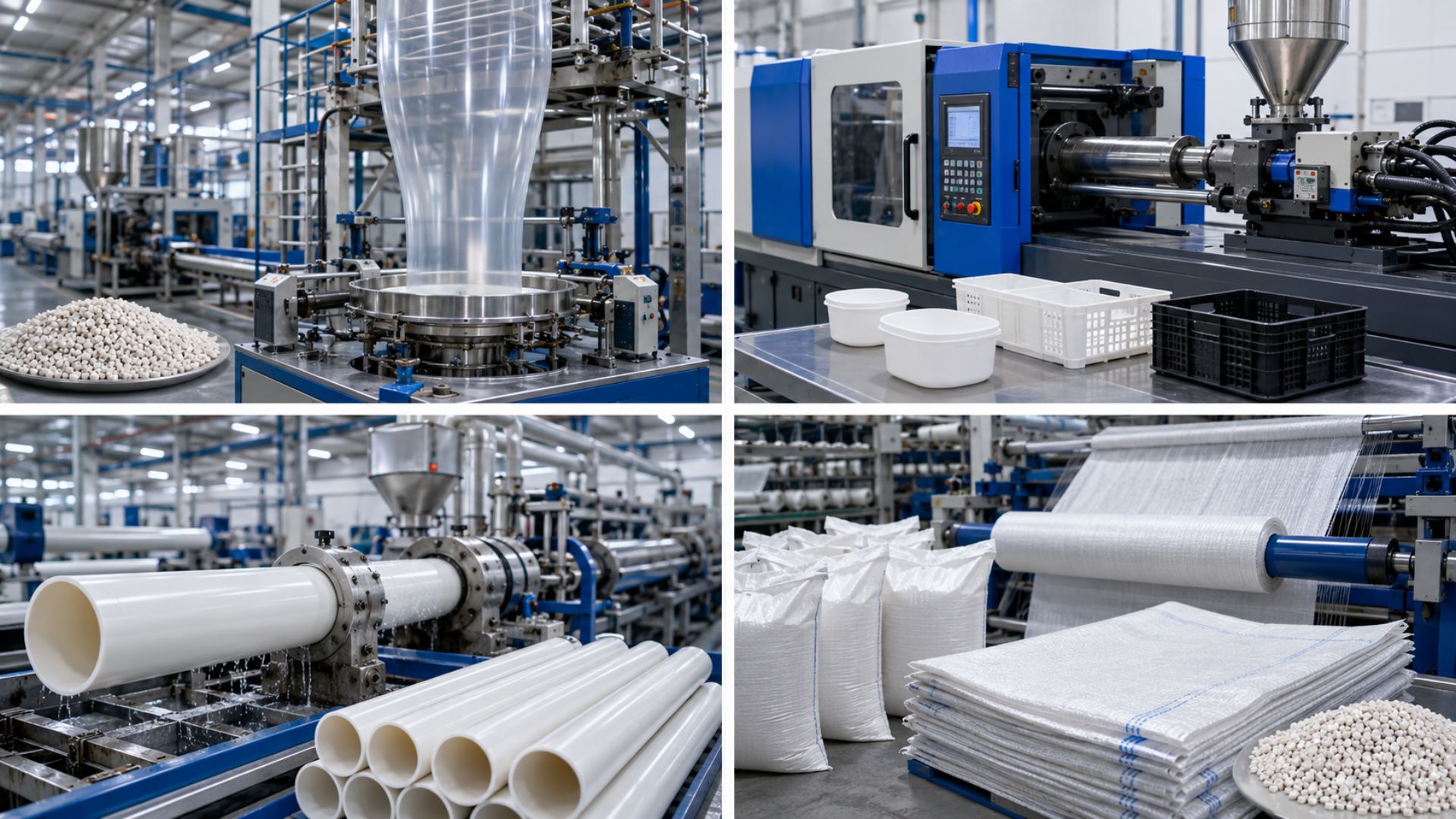 Common applications of desiccant masterbatch in plastic processing